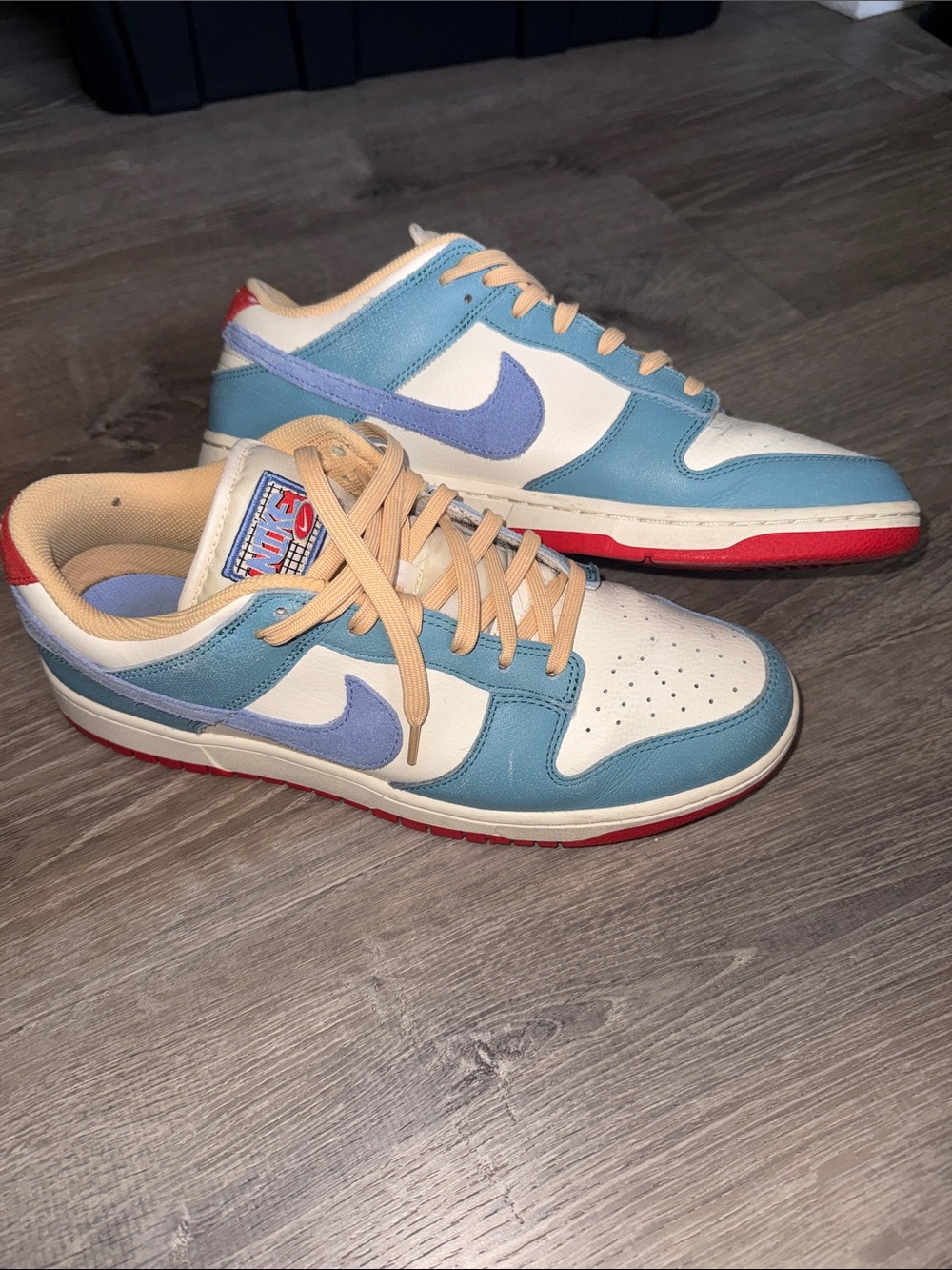 Nike dunk low sketch and exploration denim